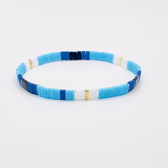 Miyuki Tila Bead bracelet - Picture 2 of 2